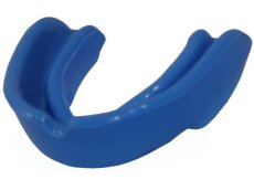Protector Bucal Boxeo Termoformable Sencillo tamaño Adulto, Kick Boxing, Muay Thai, MMA, Bicolor, Azul