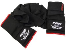 Guantes Vendas, Suplemento de Vendaje, IKER, Boxeo, Kick Boxing, Muay Thai, MMA, Negro