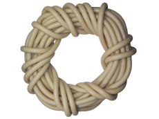 Liga Hueca Redonda en Latex 15 mm., parte Hueca 9 mm.
