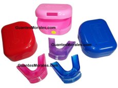 Protector Bucal Boxeo Doble en Gel con Estuche tamaño Adulto, Kick Boxing y Muay Thai, MMA