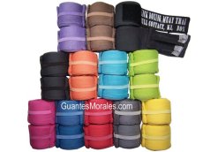 Vendas Boxeo Elasticas de Colores, Kick Boxing, Muay Thai y MMA