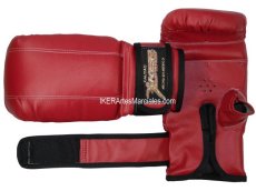Guanteletas Boxeo IKER Roja, Kick Boxing, Muay Thai, MMA