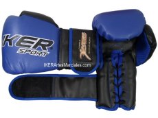 Guantes Boxeo, Kick Boxing, Muay Thai, IKER, Artes Marciales Mixtas, Azul Rey
