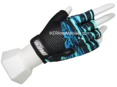 Guantes para Gimnasio, Fitness, Ciclismo, IKER, River, Piel de Res