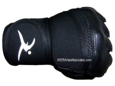 Guantes para Pesas / Ciclismo IKER, Piel de Res y Neopreno, Next, Negros