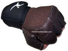 Guantes para Pesas, Ciclismo, Fitness, IKER, Piel y Neopreno modelo Retro