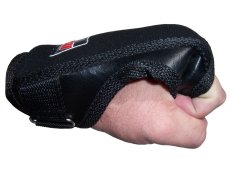 Polaina Para Sombra, tipo Guante 1 kg., marca IKER color Negra, Boxeo, Kick Boxing y Muay Thai