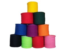 Vendas para Boxeo Semi Elasticas en Colores Lisos, Kick Boxing, Muay Thai y MMA