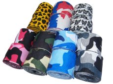 Vendas Boxeo Semi Elasticas Estampadas con Haro para el Pulgar, Camuflaje, Kick Boxing, Muay Thai, MMA y Artes Marciales Mixtas